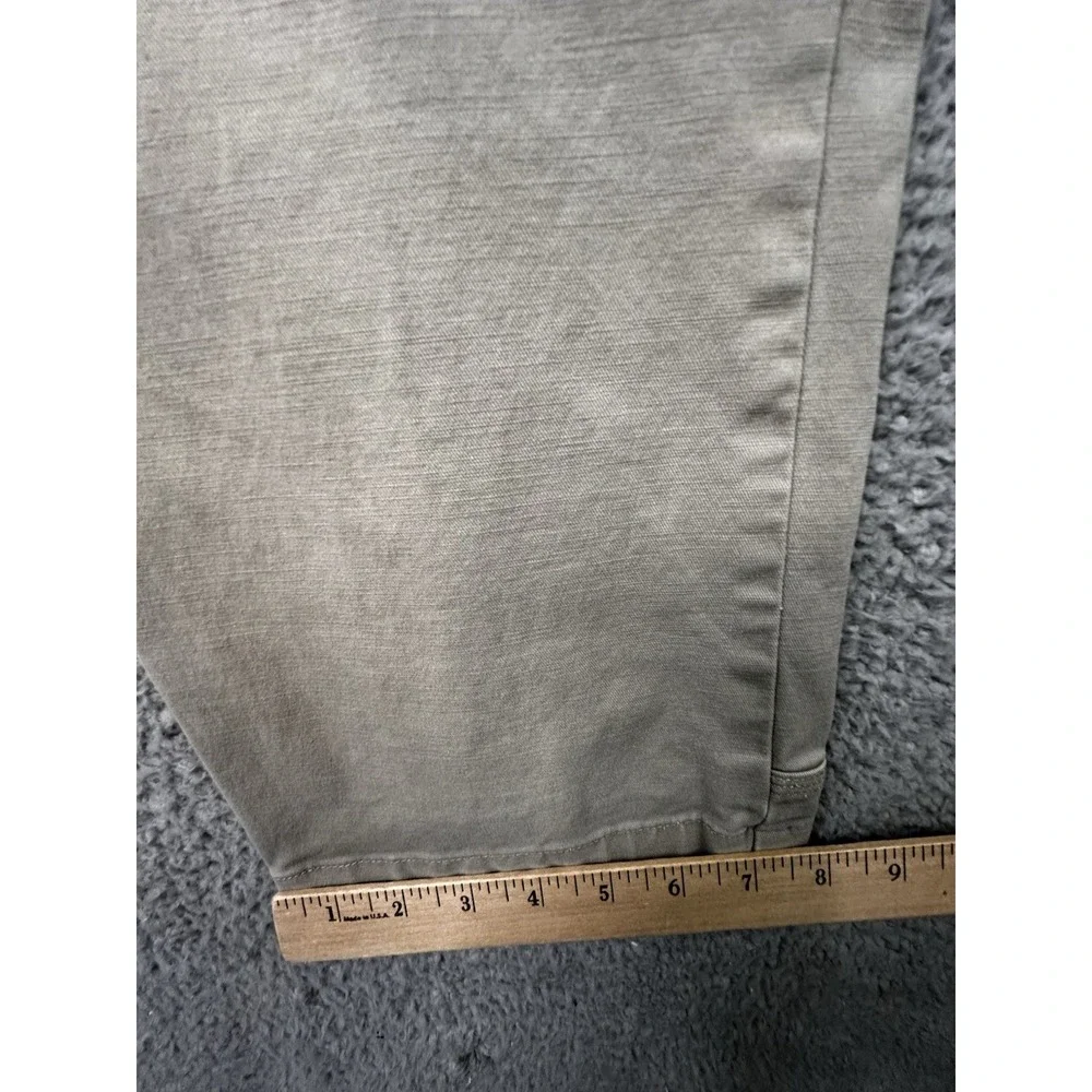 Duluth Trading Co Flex Ballroom Khakis Mens 38x32 Slim Fit Beige Chino Pants